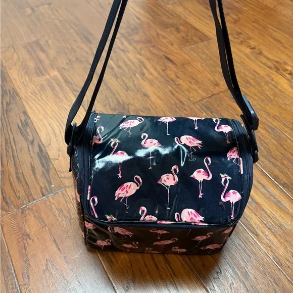 Vera Bradley Fiesta Flamingo Lunch Bag - Picture 4 of 4